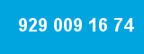 929 009 16 74